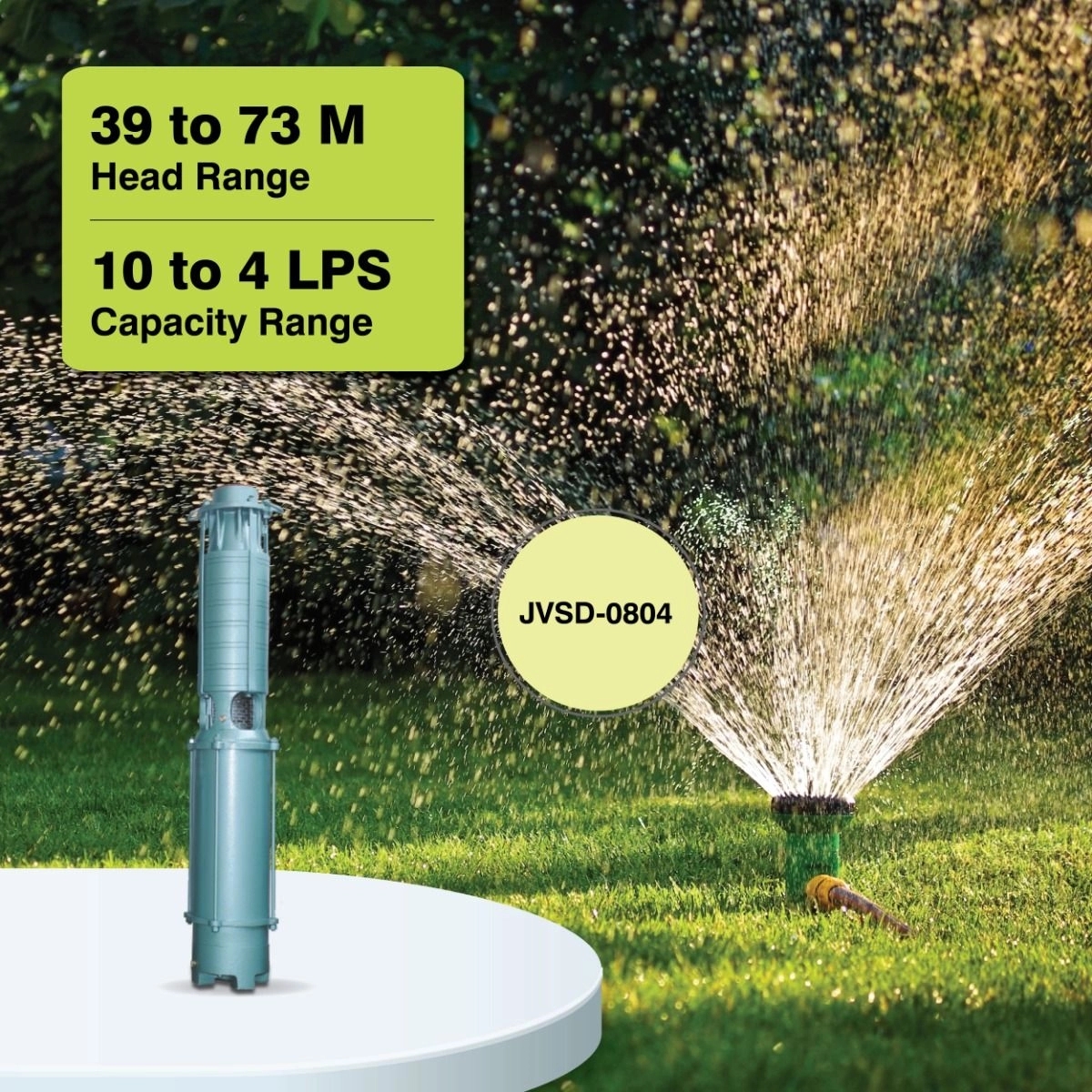 Kirloskar Vertical Openwell Submersible Pump Jvsd-0804 by Kirloskar Brothers 1 1