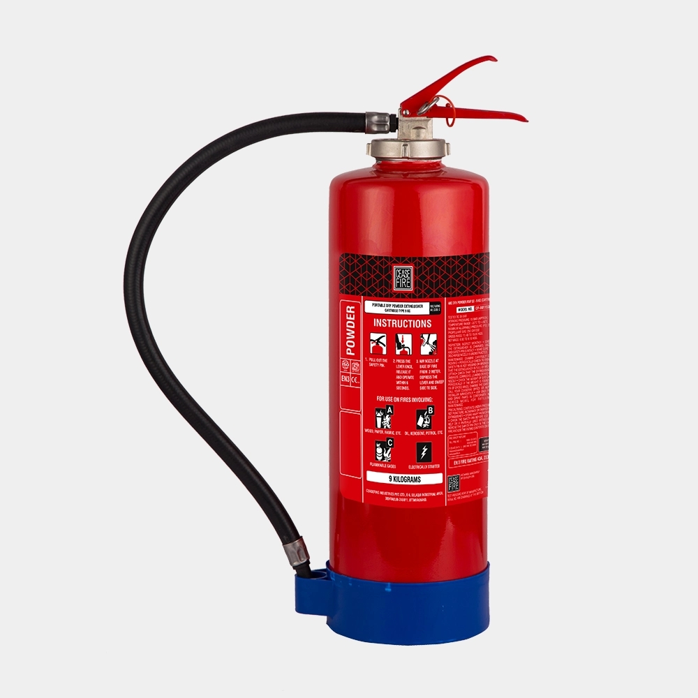 Ceasefire ABC Powder Cartridge Type Portable Fire Extinguishers by Ceasefire : Colours available: Red 4 4