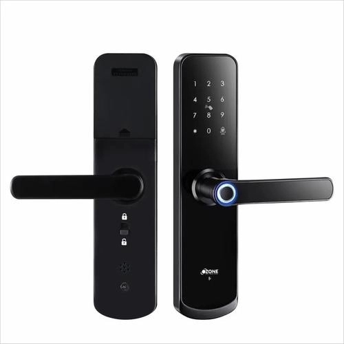 Ozone Smart Bluetooth Lock for Wooden & Metal Doors - OZ-FDL-04-Life-BL Std Black by Ozone : Colours available: Black