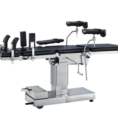 Confident Manual Hydraulic OT Table by Confident for Dental : Colours available: White 1 1