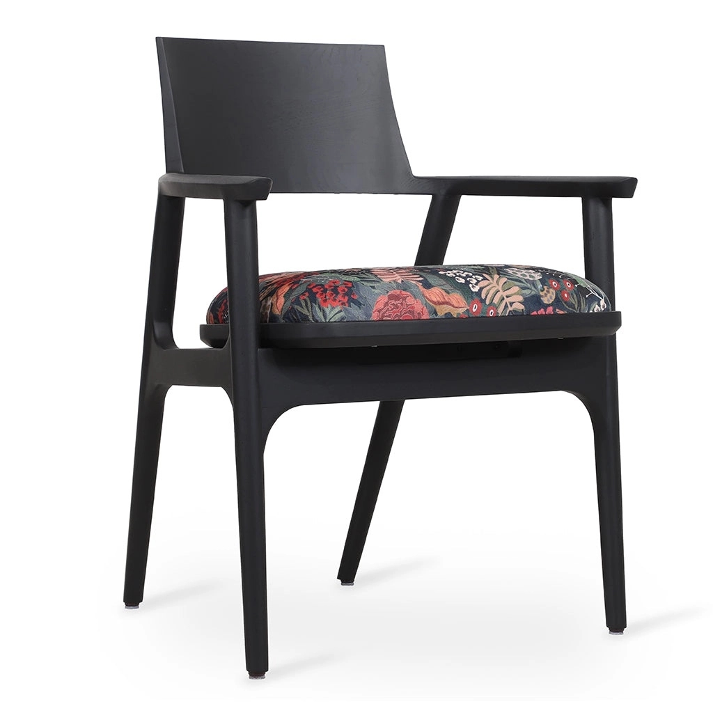 Alankaram Tuettu - Ash/Oak/Beech Dining Chair, Stained - TUE-SXSS by Alankaram : Colours available: Black