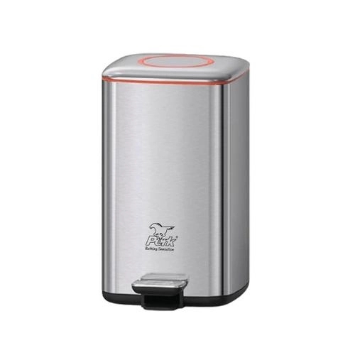 Perk Regent Dustbin 12 Litre - Matt Steel 1