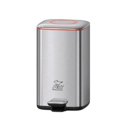 Perk Regent Dustbin 12 Litre - Matt Steel 1
