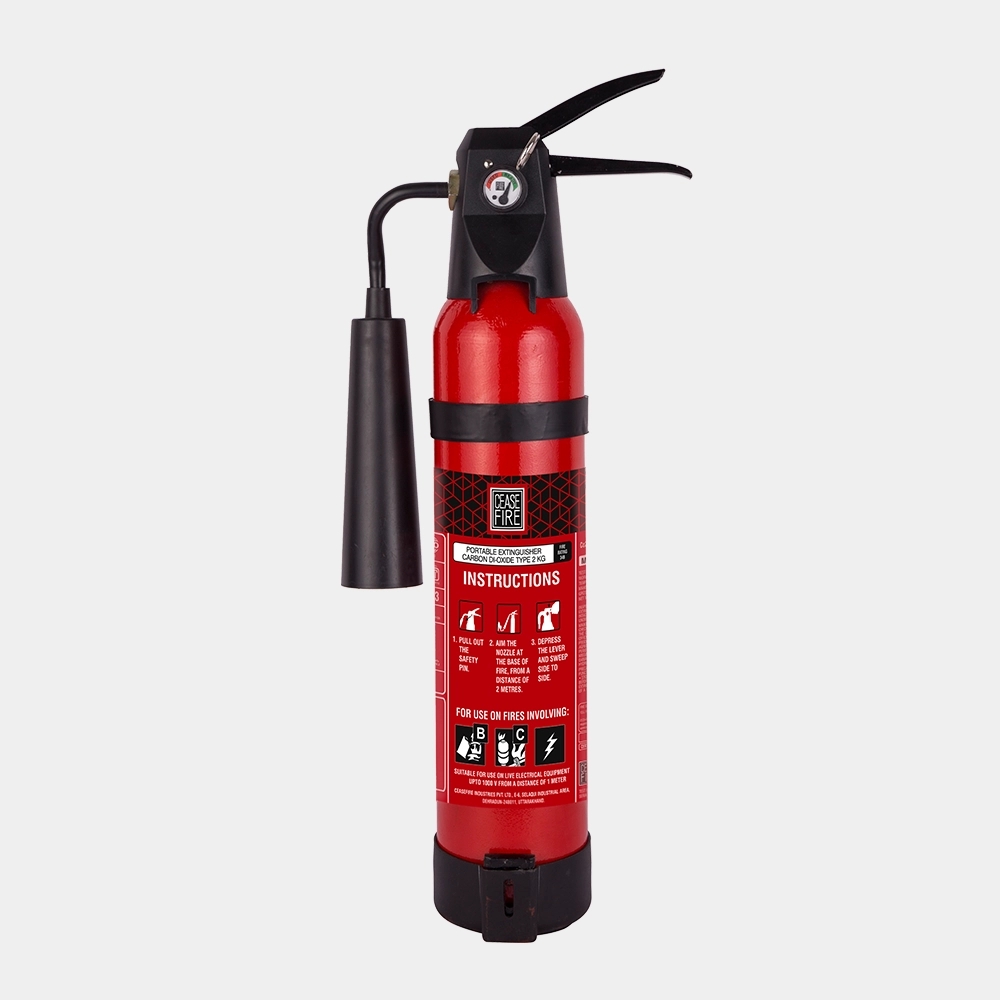 Ceasefire Portable CO2 Fire Extinguishers (Stored Pressure) by Ceasefire : Colours available: Red 4 2