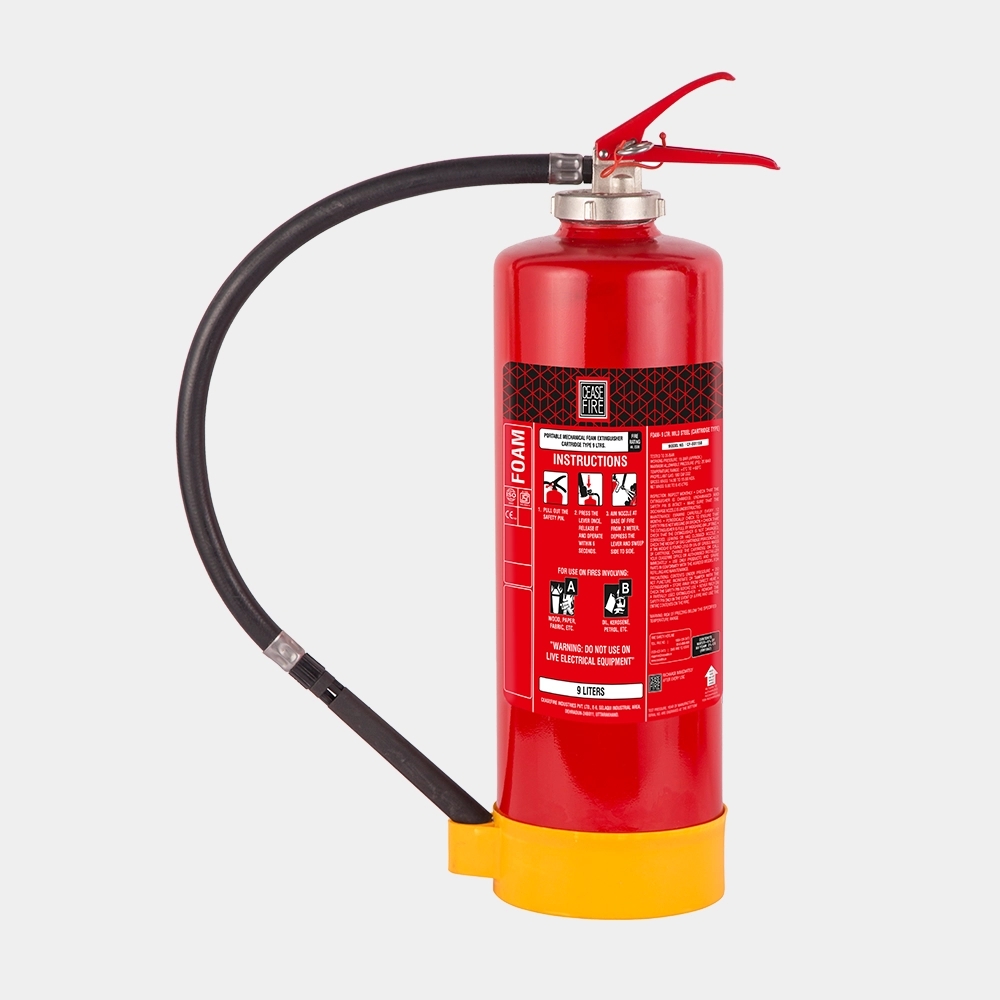Ceasefire Foam Cartridge Type Portable Fire Extinguishers by Ceasefire : Colours available: Red 3 3