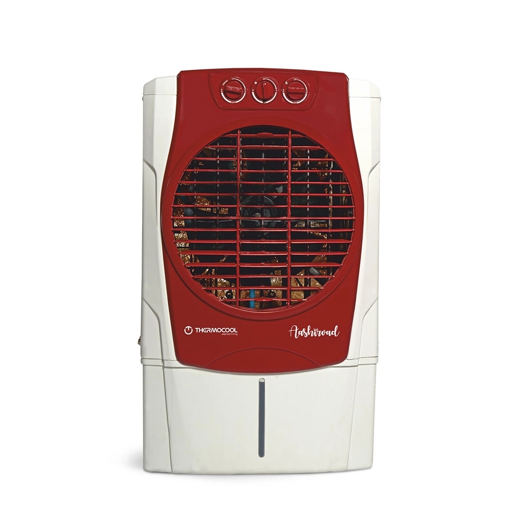 Thermocool Aashirwad Air Cooler 65 Ltr by Thermocool : Colours available: Red
