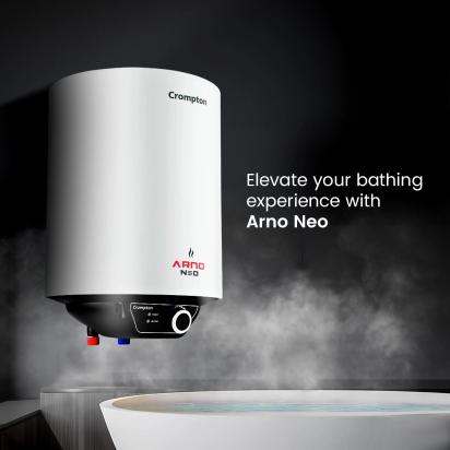 Crompton Arno Neo, 2000W Storage Water Heater - 25-L by Crompton : Colours available: Grey 1 1