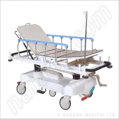 Narang Medical HF481B : Emergency Recovery Trolley, Deluxe by Narang Medical Limited : Colours available: WhiteMatt