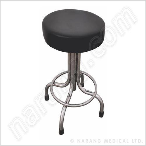Narang Medical HF753 : Patient Stool Revolving (Cushioned Top)