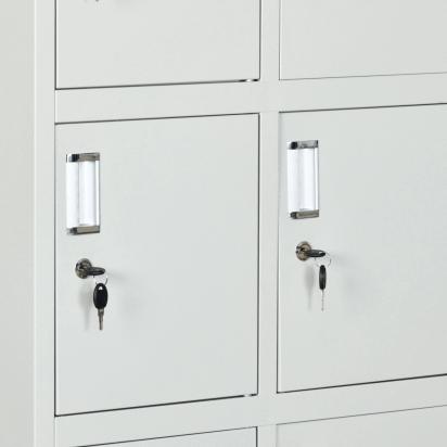 Nilkamal Magna 15 Personal Locker (Grey) by Nilkamal : Colours available: Grey 8 6