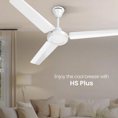 Crompton Hs Plus | Star Rated Ceiling Fan by Crompton : Colours available: White 5 1