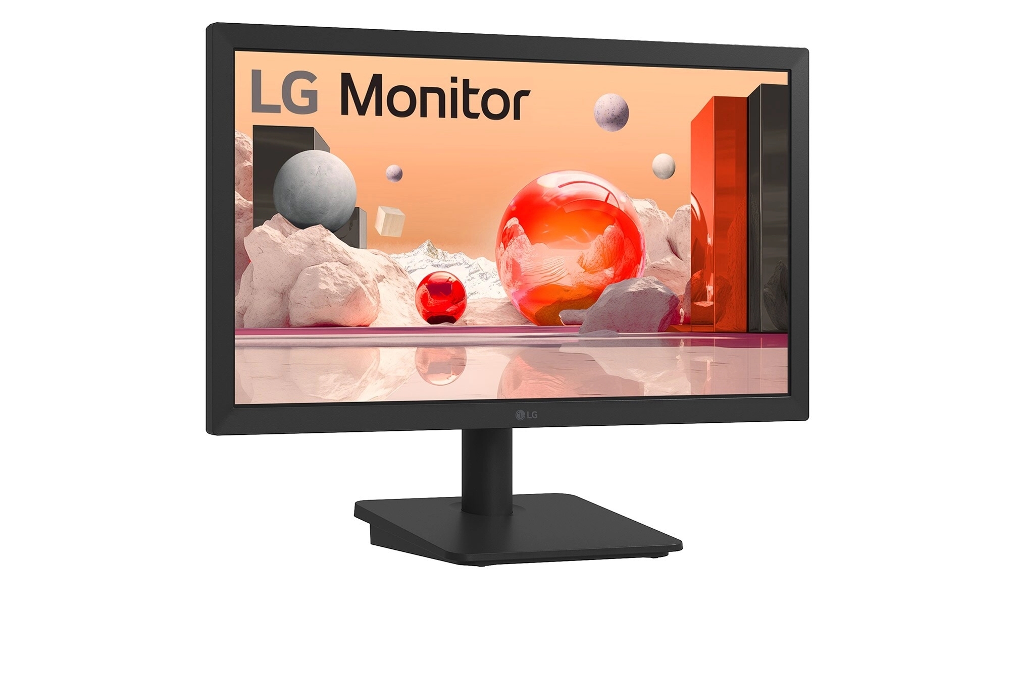 LG Essential 49.4cm (20) WSXGA TN Monitor 75Hz by LG : Colours available: Black 5 3