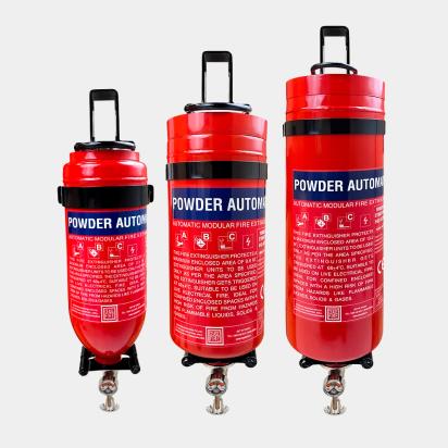 Ceasefire Automatic Fire Extinguishers - ABC Powder (Wall Mounted) by Ceasefire : Colours available: Red 6 1
