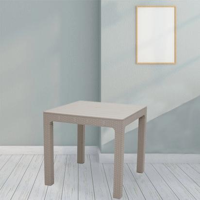 Supreme Summit Dining Table - Dark Beige by Supreme : Colours available: Beige