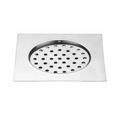 Aquieen 5x5 Inch Floor Grating / Drainer In Matte Finish | Classic Square Design & SS304 Drainer | Anti-Clog & Drain Cover & Kitchen by Aquieen : Colours available: Chrome