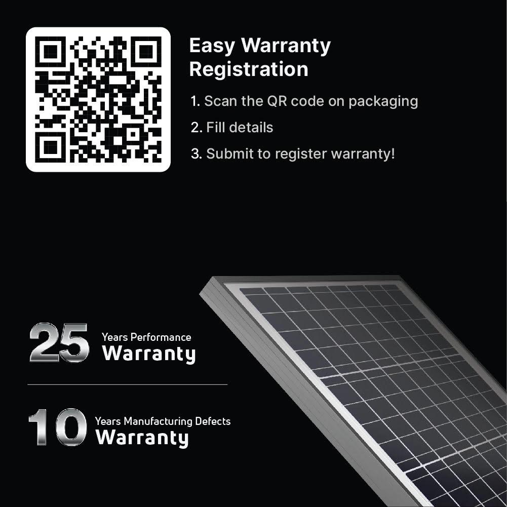 Zunpulse zunsolar 100 watt 12v mono perc solar panel 3